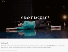 Tablet Screenshot of grantjacobyanddancers.com